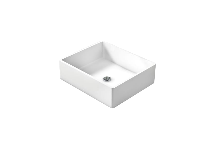 Lavabo à poser Harlem avec profondeur réduite Art and Bath environnement 1