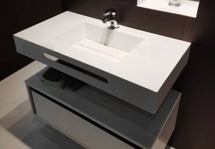 Lavabo suspendu Miami Bruntec environnement 4