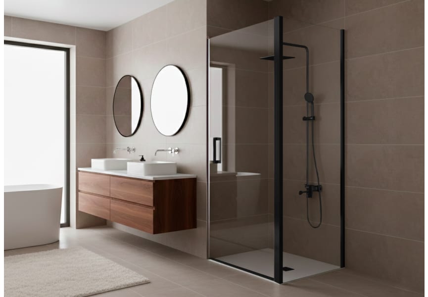 Paroi de douche Carina Bruntec principal 1