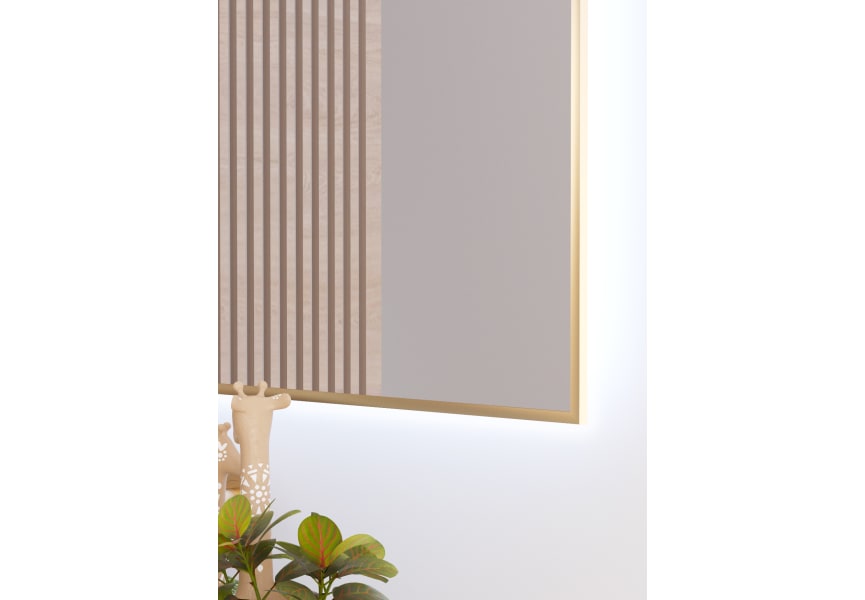 Bruntec Omega Miroir de salle de bain avec éclairage LED détail 5