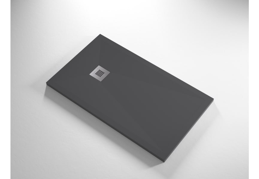 Receveur de douche en résine Design Basic Bruntec option 6