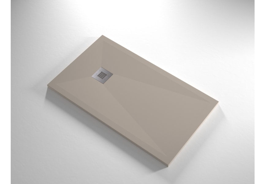 Receveur de douche en résine Design Basic Bruntec option 9
