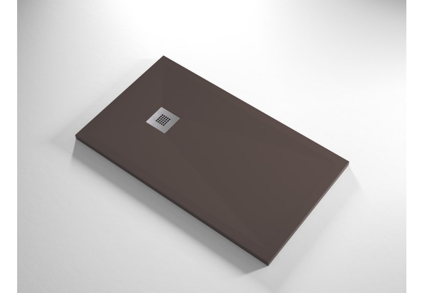 Receveur de douche en résine Design Basic Bruntec option 7