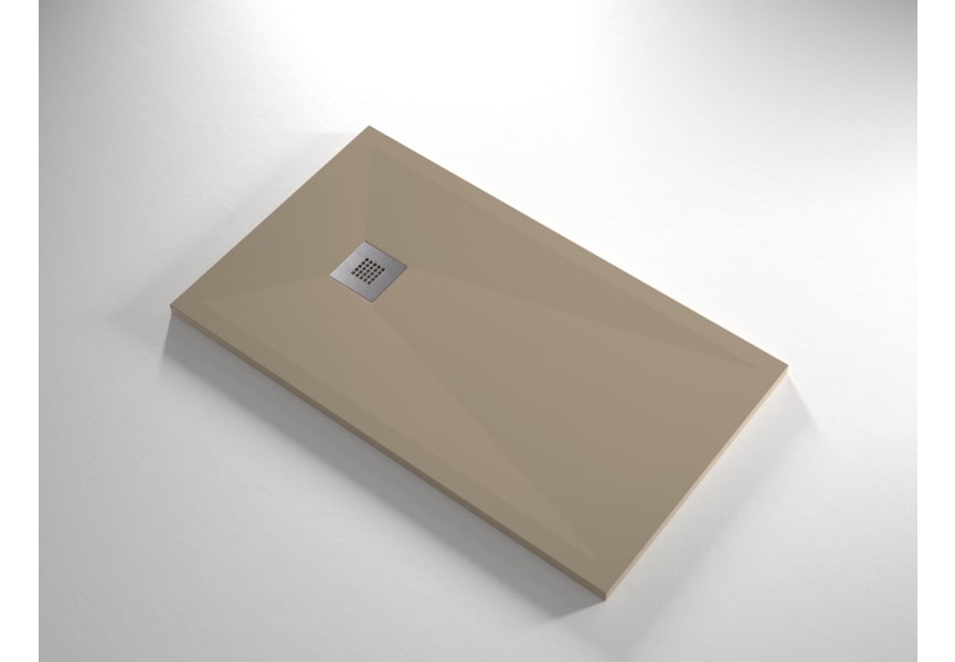 Receveur de douche en résine Design Basic Bruntec option 10