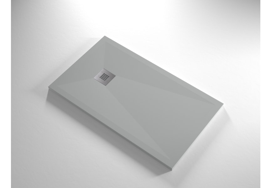 Receveur de douche en résine Design Basic Bruntec option 12