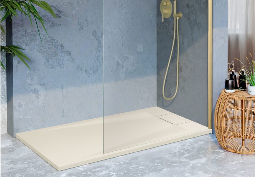 Receveurs de douche en résine Mercuri Kassandra environnement 6