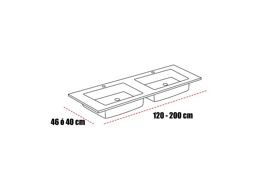 Vasque à encastrer Miami Bruntec croquis 1