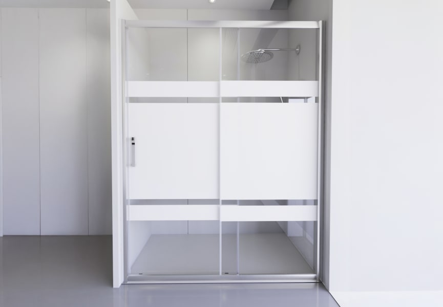 Paroi de douche sur mesure Sabik Bruntec détail 2