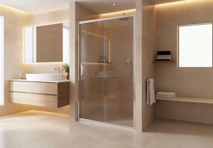 Paroi de douche sur mesure Sabik Bruntec principal 0