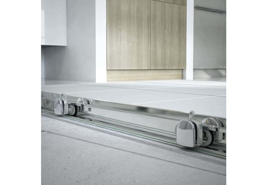 Paroi de douche sur mesure Sabik Bruntec détail 4