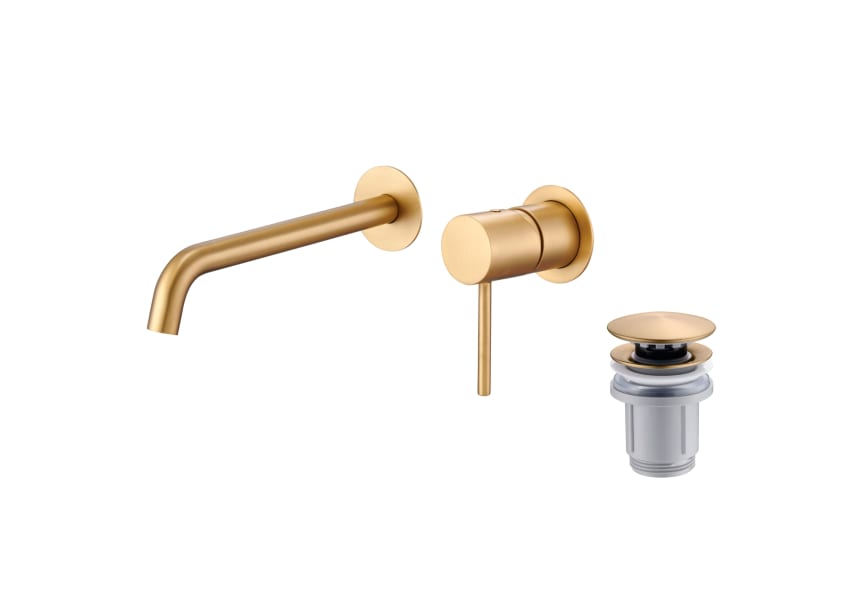 Imex Monza mitigeur lavabo encastré + bonde click-clack Imex principal 2