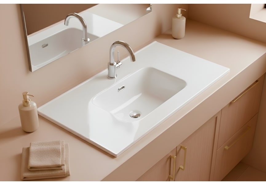 Vasque à encastrer Onix Bruntec environnement 7