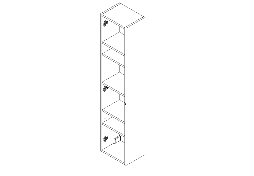 Colonnes de bain Bequia Salgar croquis 10