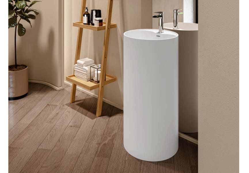 Lavabo sur colonne de Hidronatur Chelva environnement 2