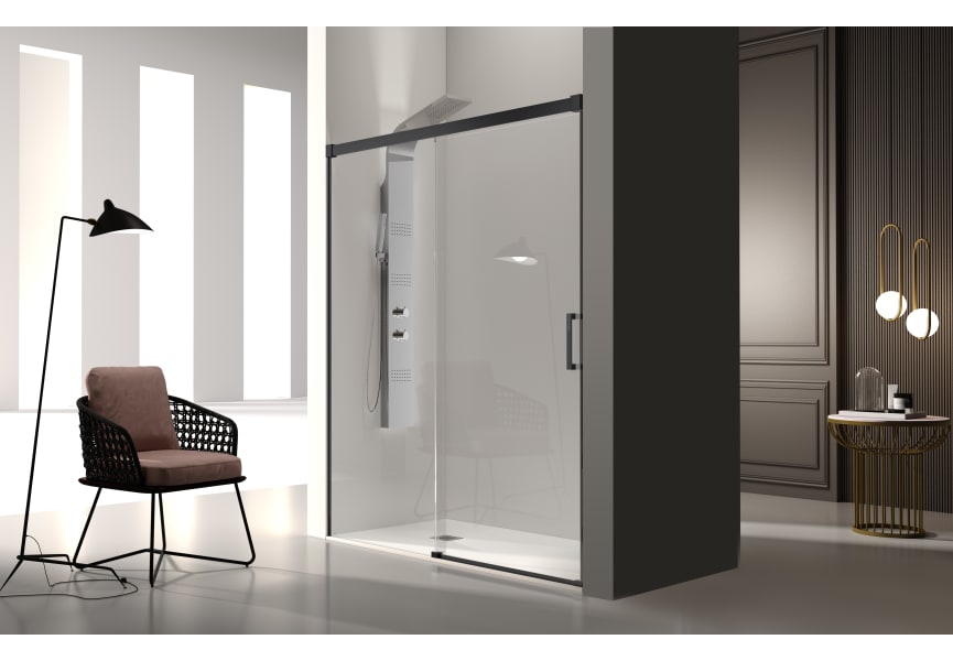 Paroi de douche en Glasé (GS102) Kassandra principal 3