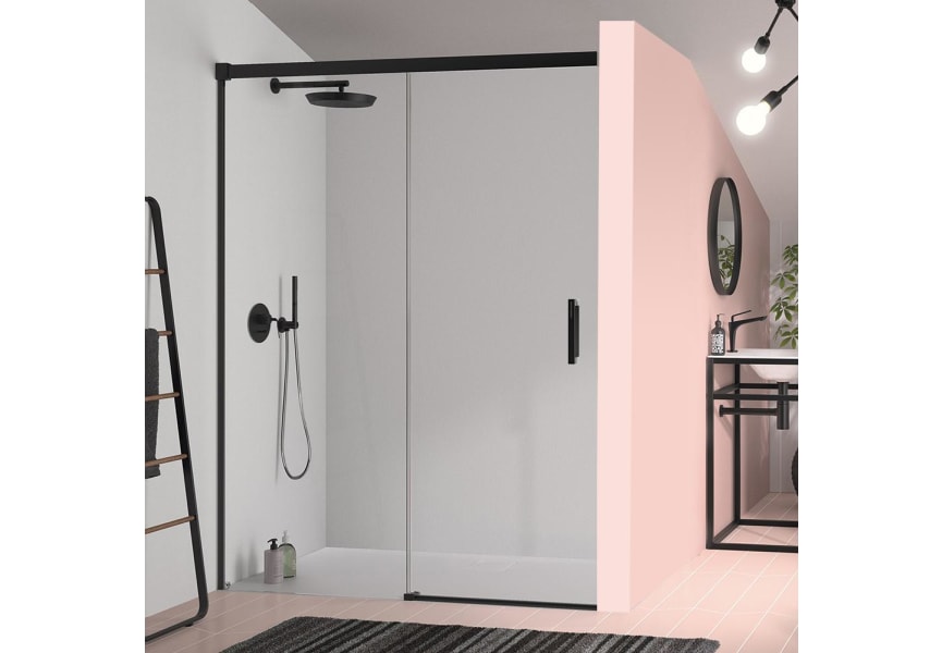 Paroi de douche en Glasé (GS102) Kassandra principal 1