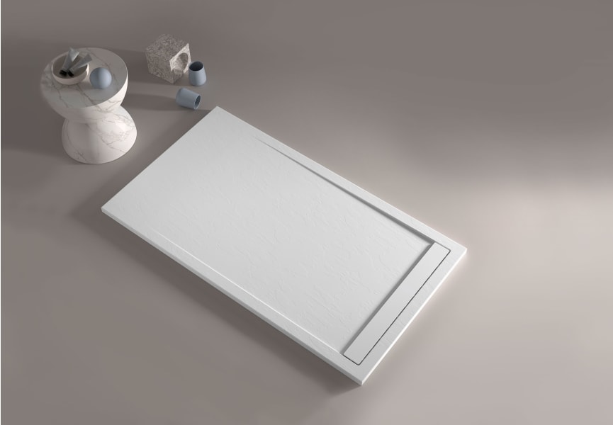 Receveurs de douche en résine Stone Smart Duplach principal 1