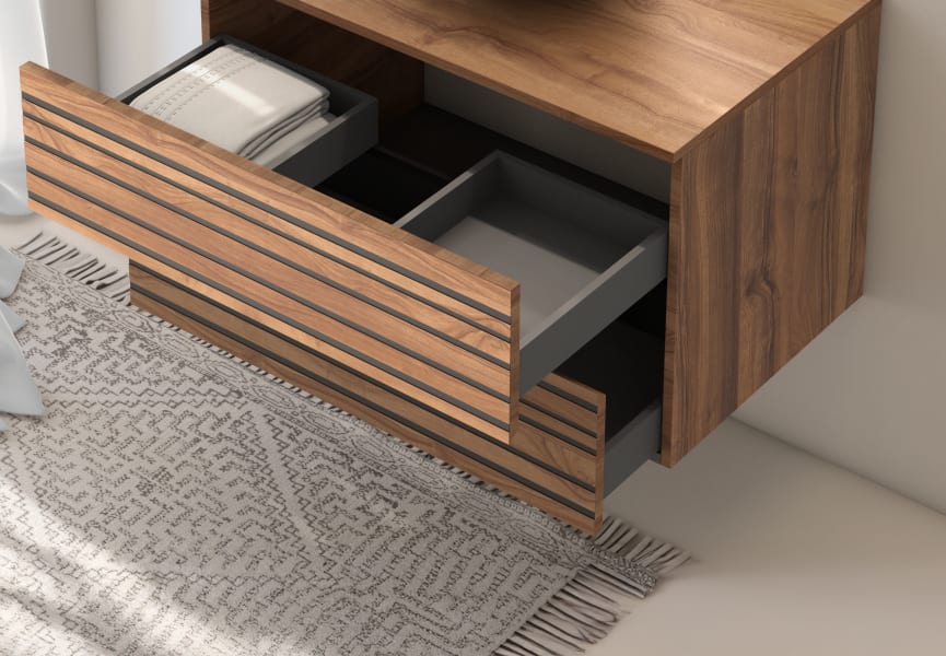 Ensemble de meubles de salle de bains Kora Bruntec détail 4