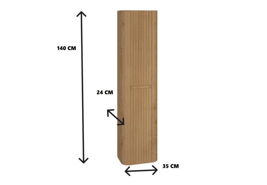 Colonne de bain Baviera Bruntec croquis 4