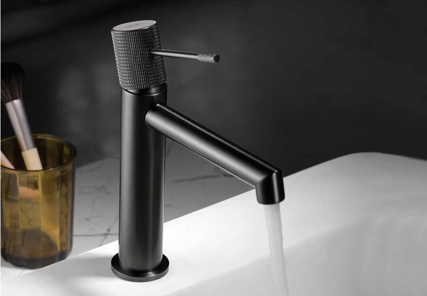 Robinet de lavabo Line Imex + bonde click-clack Pack environnement 10