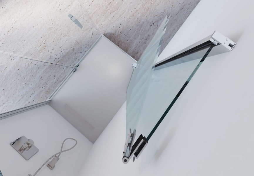 Paroi de douche Dafne Bruntec détail 5