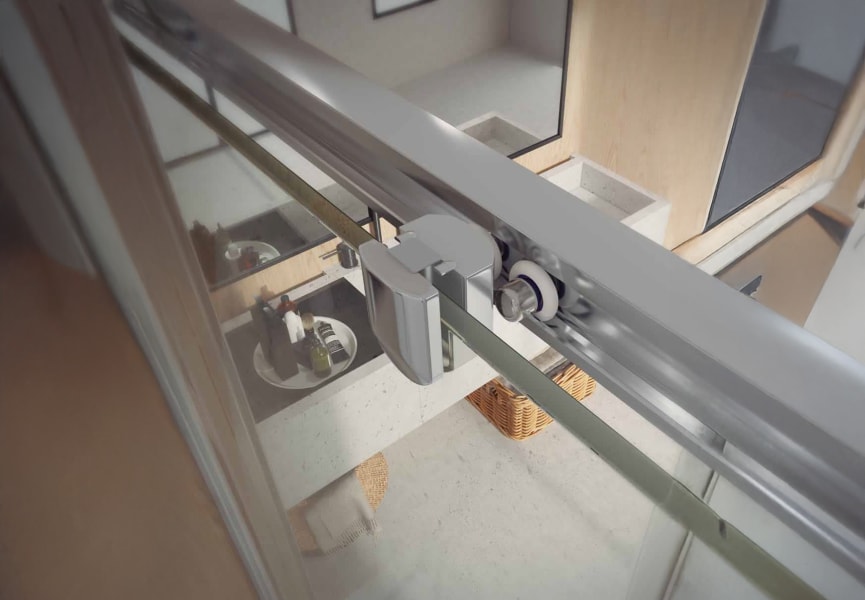 Paroi de douche Bruntec Sabik détail 2