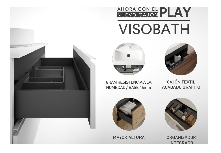 Meuble de salle de bains Box Visobath détail 12