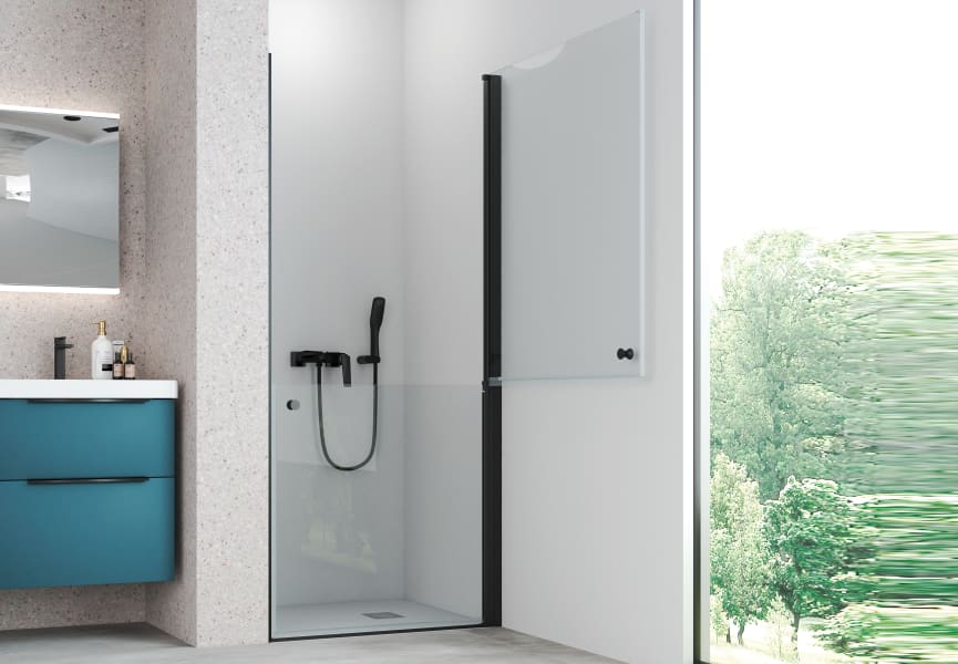 Paroi de douche Bruntec Aura détail 3