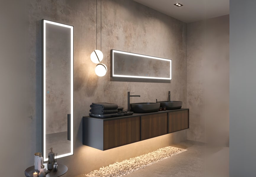 Ledimex New York miroir de salle de bain avec éclairage LED environnement 7