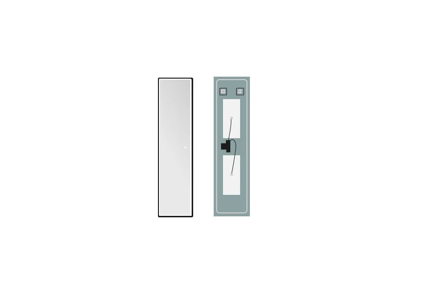 Ledimex New York miroir de salle de bain avec éclairage LED croquis 10