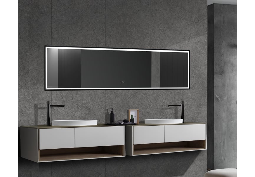 Ledimex New York miroir de salle de bain avec éclairage LED principal 3