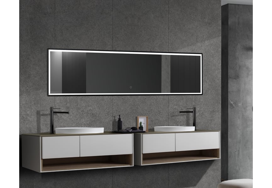 Ledimex New York miroir de salle de bain avec éclairage LED principal 0