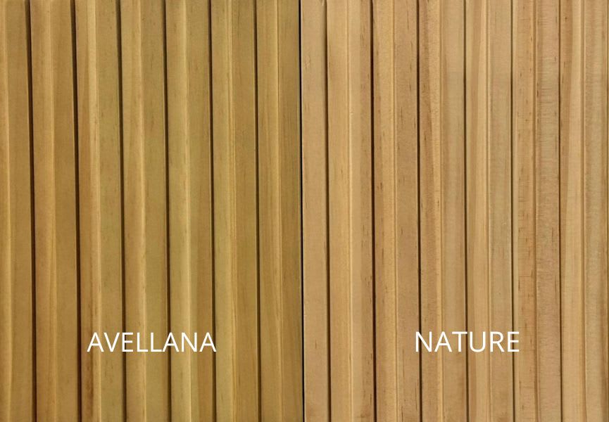 Meuble de salle de bains avec plan de toilette en bois massif Alpes 13 Bruntec détail 5