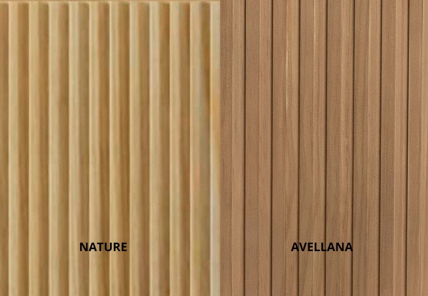 Meuble de salle de bains avec plan de toilette en bois massif Alpes 13 Bruntec détail 9