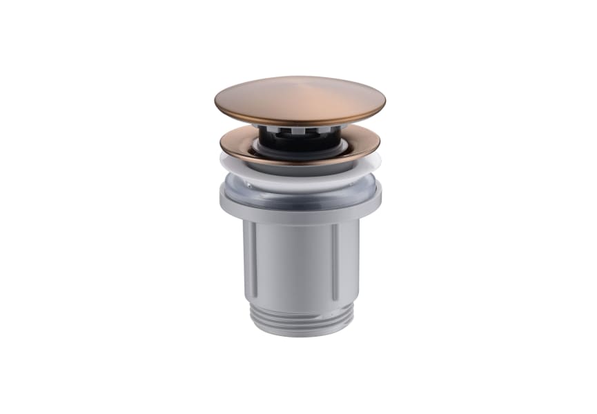 Pack robinetterie de lavabo encastrée Monza  + valve clic-clac + siphon rond apparent Imex détail 8