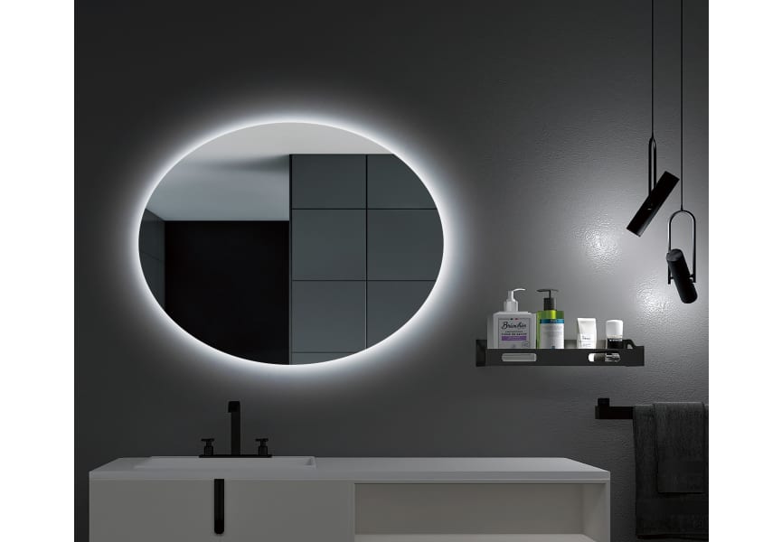 Ledimex Miroir de salle de bain Oval avec éclairage LED principal 1