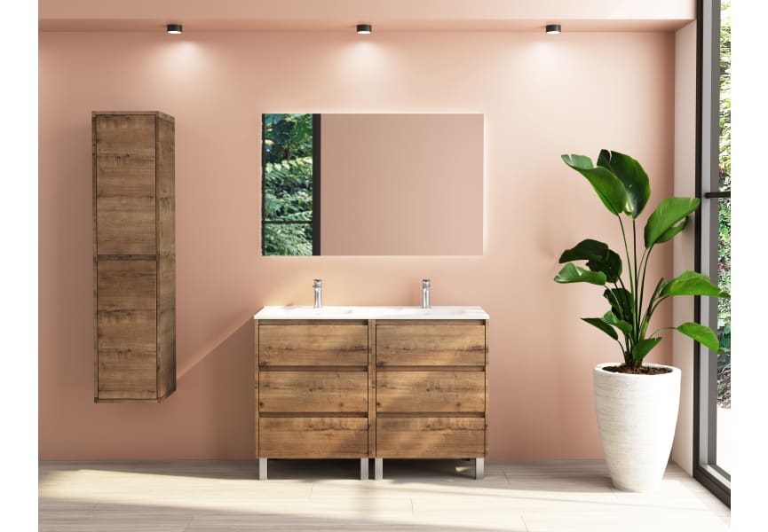 Ensemble de meubles de salle de bains Boston Bruntec principal 5