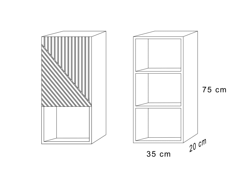 Colonne de bain Bruntec Limo croquis 20