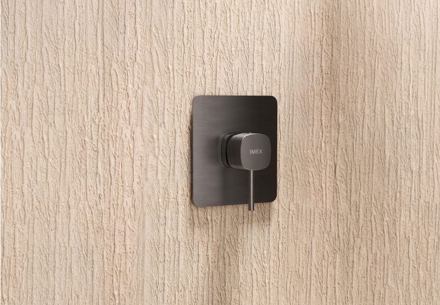 Ensemble de douche à encastrer Firenze Imex avec barre d'appui détail 6