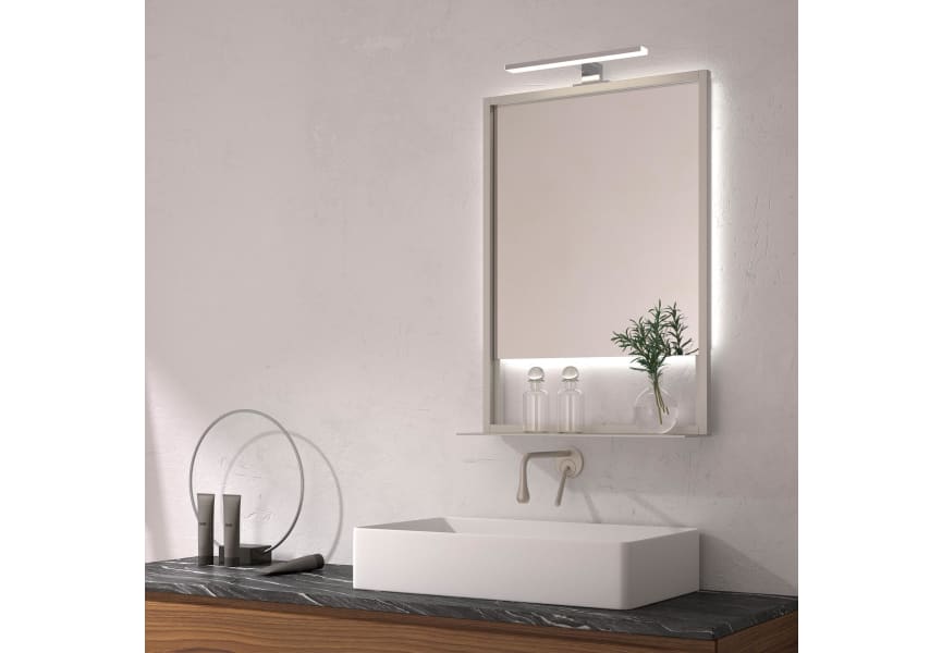 Miroir de salle de bains avec éclairage LED Margarita Eurobath principal 2
