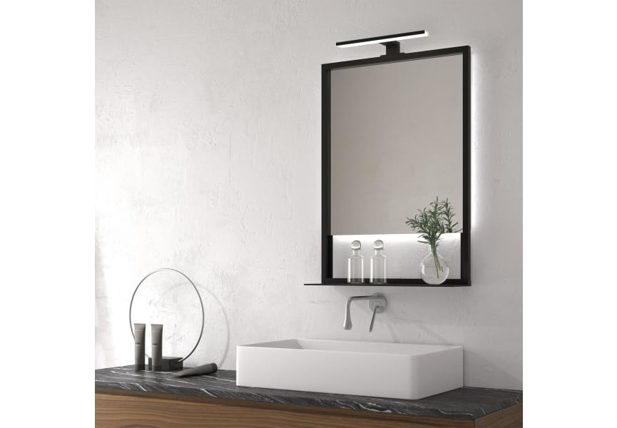 Miroir de salle de bains avec éclairage LED Margarita Eurobath principal 1