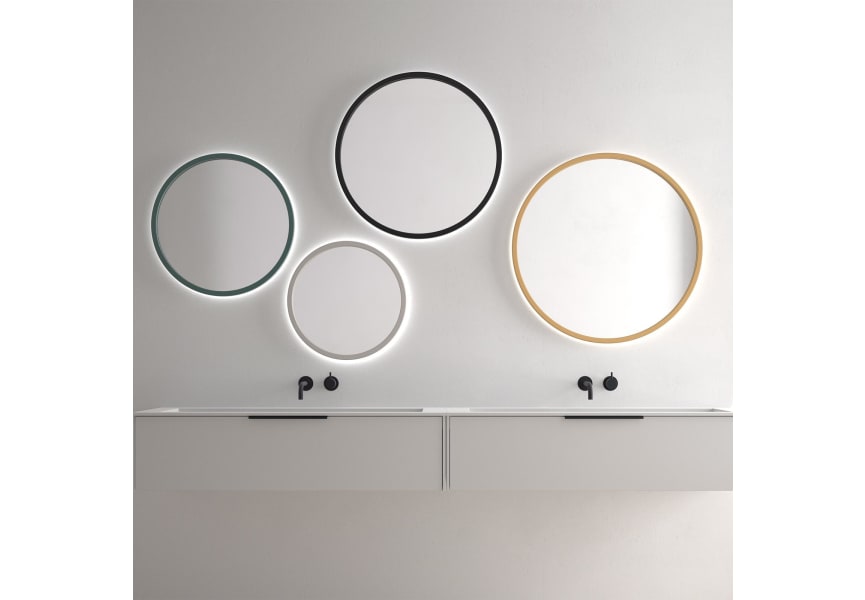 Eurobath Vanuatu miroir de salle de bain avec éclairage LED principal 2