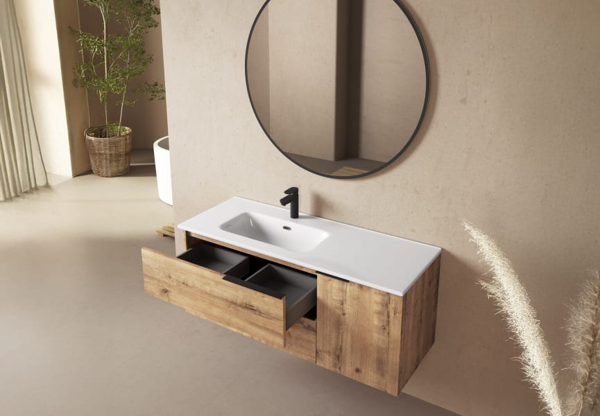 Ensemble de meubles de salle de bains Coban Bruntec détail 1