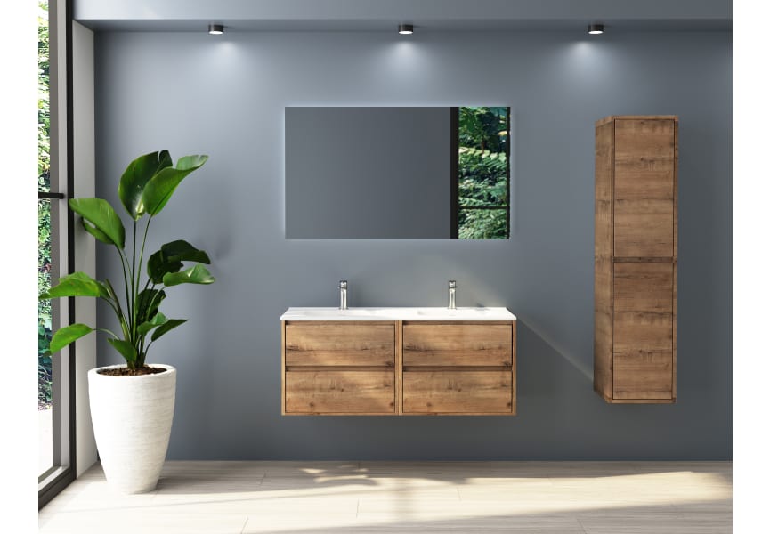 Ensemble de meubles de salle de bains Boston Bruntec principal 5