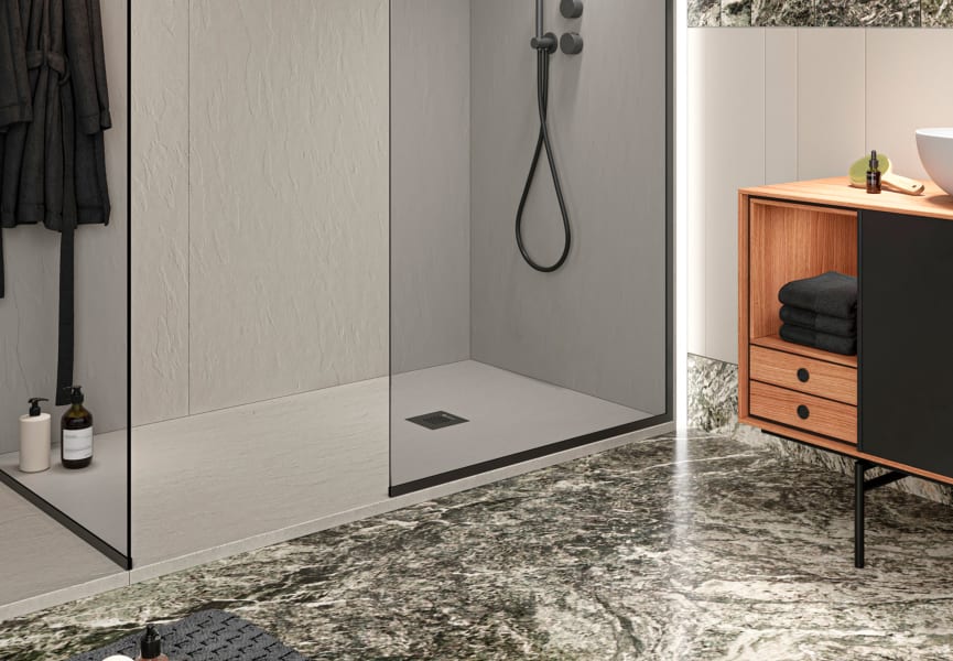Receveur de douche en résine Classic Hidronatur environnement 11