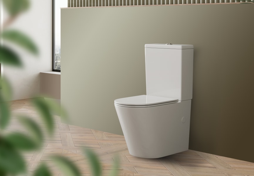 Bruntec Rimless Lisboa compact toilet environnement 6