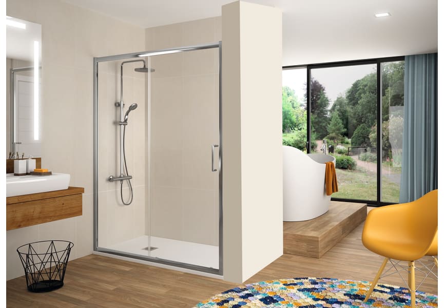 Paroi de douche Bella (BL607+BL602) Kassandra principal 0