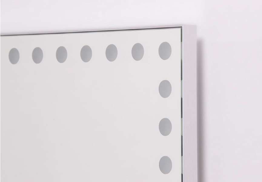 Bruntec Cindy Miroir de salle de bain avec éclairage LED détail 1
