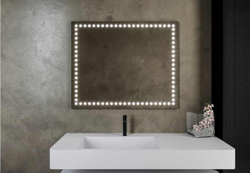 Bruntec Cindy Miroir de salle de bain avec éclairage LED environnement 6