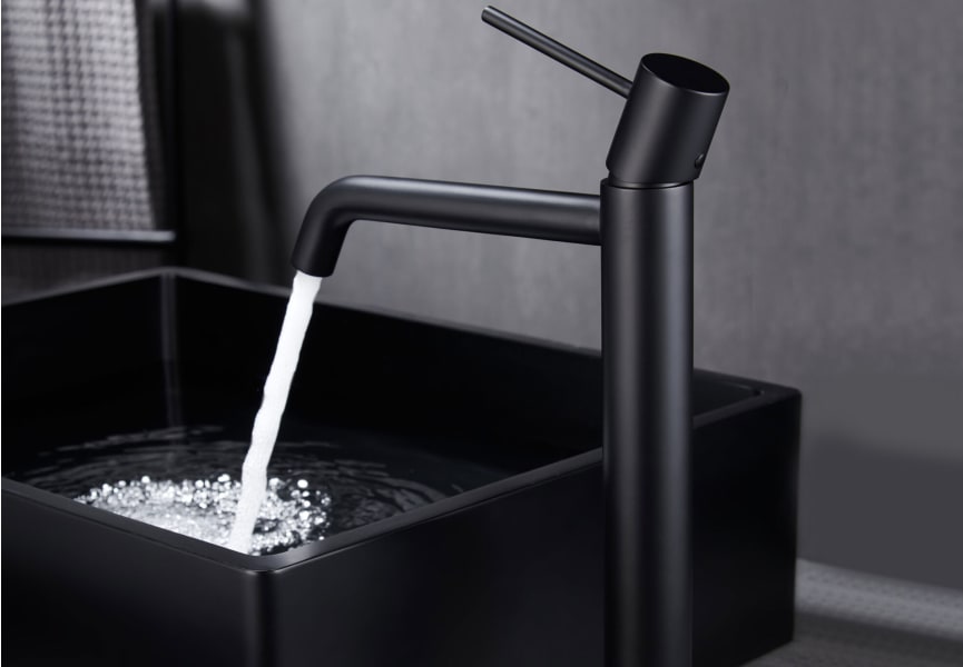 Mitigeur de lavabo à bec haut Monza Imex détail 6